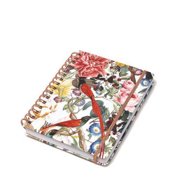 Cedon 2032408 τετράδιο σπιράλ dotted 16x21cm 180φ Red birdies
