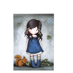 Santoro Gorjuss CV-01A-G καμβάς You brought me love