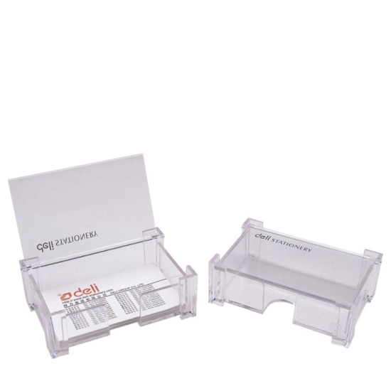 Deli 7621 καρτοθήκη γραφείου 10x7x3.4cm