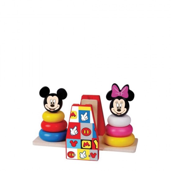 Tooky Toy DTY022 ξύλινη ζυγαριά Mickey Mouse