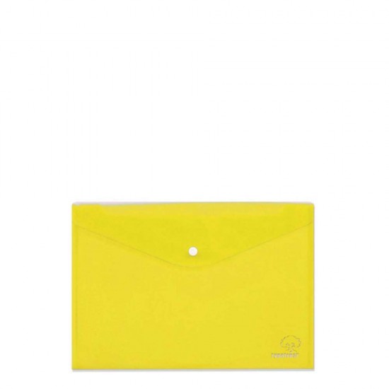 Τυποτράστ FP25005-05 φάκελος κουμπί PP Α5 κίτρινο