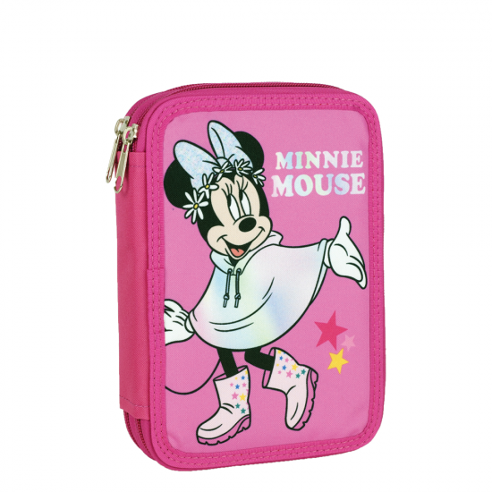 Gim Minnie Mouse 340-44100 κασετίνα διπλή γεμάτη Nature
