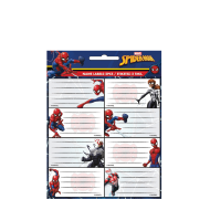 Gim 777-51846 ετικέτες τετραδίων 16τμχ Spiderman