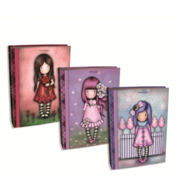Santoro Gorjuss 21709 κλασέρ 2 κρίκοι 17x25cm Sugar plum
