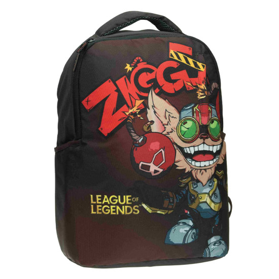 Gim 361-01032 σακίδιο πλάτης δημοτικού Lol Ziggs