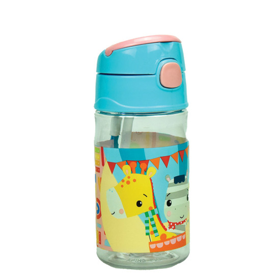 Gim 571-63204 παγούρι πλαστικό με καλαμάκι 350ml Balloon Fisher Price