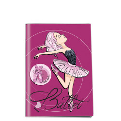 Graffiti Ballerina 231002 τετράδιο καρφίτσα 17x25 50φ