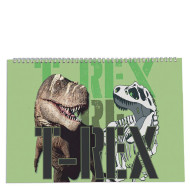 Graffiti Dinosaur 231183 μπλοκ ζωγραφικής 33x23 40φ