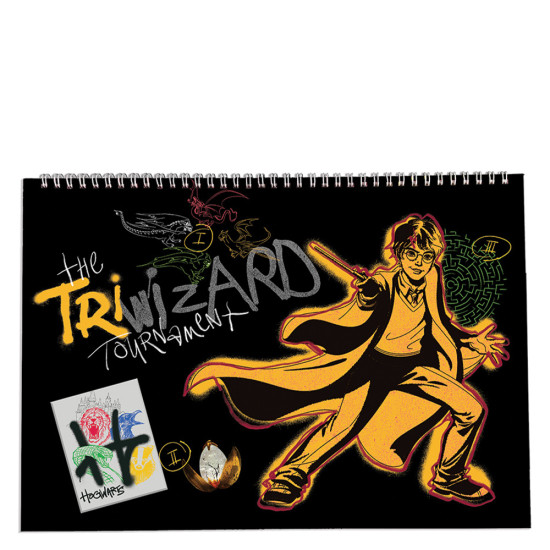 Graffiti Harry Potter 23418 μπλοκ ζωγραφικής 33x23 40φ