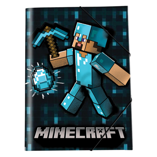 Graffiti Minecraft 23810 ντοσιέ με λάστιχο 25x35