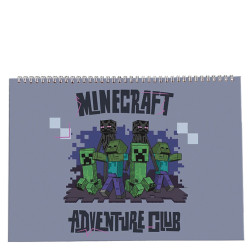 Graffiti Minecraft 23818 μπλοκ ζωγραφικής 33x23 40φ