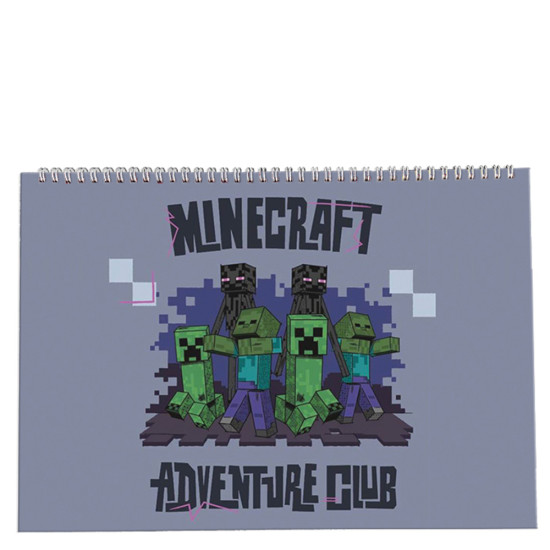Graffiti Minecraft 23818 μπλοκ ζωγραφικής 33x23 40φ
