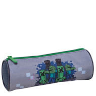 Graffiti Minecraft 238321 κασετίνα βαρελάκι grey