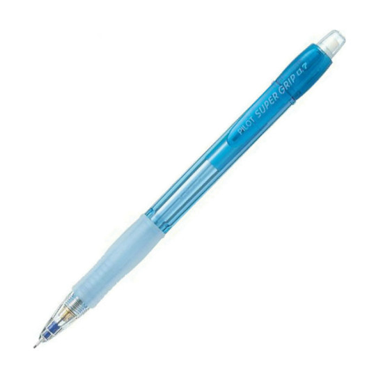 Pilot Super grip H-187NL μηχανικό μολύβι 0.7mm γαλάζιο