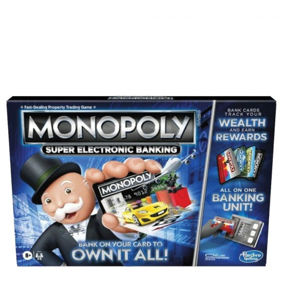 Hasbro E8978 Monopoly ηλεκτρονική εξαργύρωση bonus 