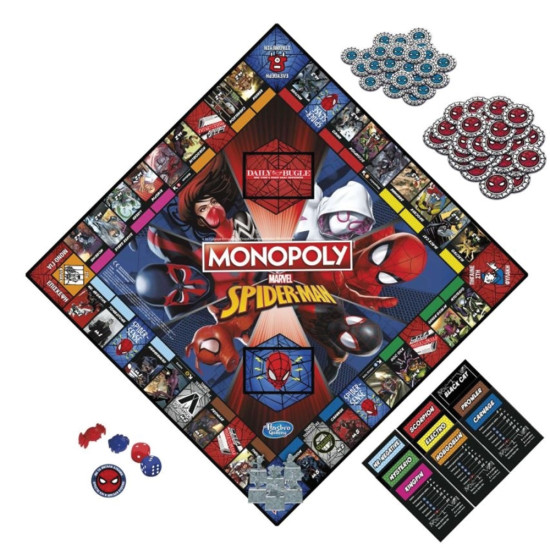 Hasbro F3968 Monopoly Spiderman 