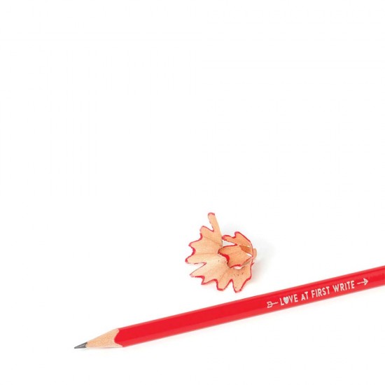 Legami HP0001 μολύβι - σχήμα καρδιάς HB κόκκινο