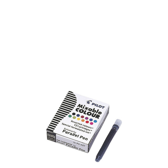 Pilot Parallel pen IC-P3-AST πολύχρωμες αμπούλες πένας 12τμχ