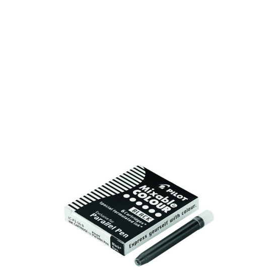 Pilot Parallel pen IC-P3-S6-B αμπούλες πένας 6τμχ μαύρο