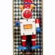Synchronia LA20114B λαμπάδα ξύλινο ρομπότ μπλε