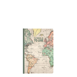 Legami A6NOT0013 σημειωματάριο ριγέ 80φ 10x14cm Travel