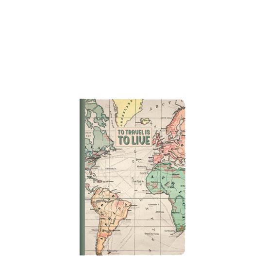 Legami A6NOT0013 σημειωματάριο ριγέ 80φ 10x14cm Travel