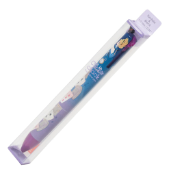Legami Click & Clack CLICK0021 στυλό διπλό 0.7mm φούξια-μαύρο Alice in Wonderland