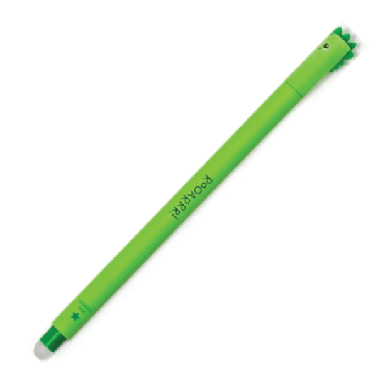 Legami EP0007 στυλό gel που σβήνει 0.7mm πράσινο Dino