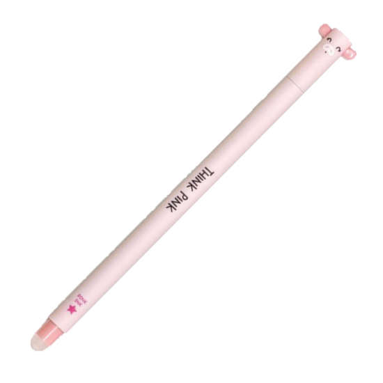 Legami EP0008 στυλό gel που σβήνει 0.7mm ροζ Piggy
