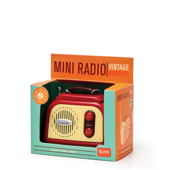 Legami Vintage memories FM0001 μίνι ραδιόφωνο