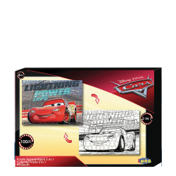 Luna 562079 puzzle χρωματισμού 100τμχ Cars