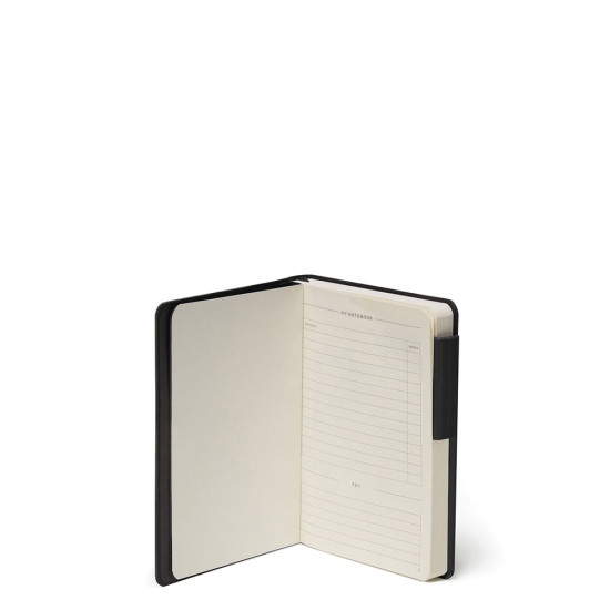 Legami MYNOT0001 σημειωματάριο ριγέ 9,5x13,5cm μαύρο