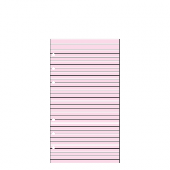 Contax Organizer Personal 2505 φύλλα σημειώσεων ριγέ 20φ ροζ