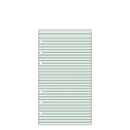 Contax Organizer Personal 2506 φύλλα σημειώσεων ριγέ 20φ πράσινα