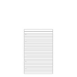Contax Organizer Pocket 501 φύλλα σημειώσεων ριγέ 20φ λευκά