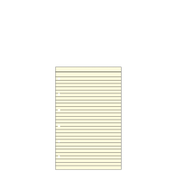 Contax Organizer Pocket 503 φύλλα σημειώσεων ριγέ 20φ κίτρινα