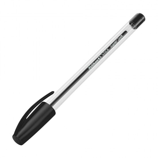 Pelikan Stick 601450 στυλό διαρκείας με καπάκι 1.0mm μαύρο