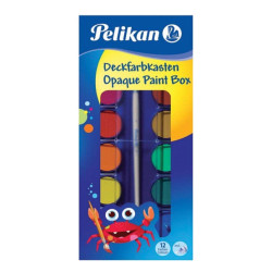 Pelikan 721324 νερομπογιές με πινέλο 12τμχ