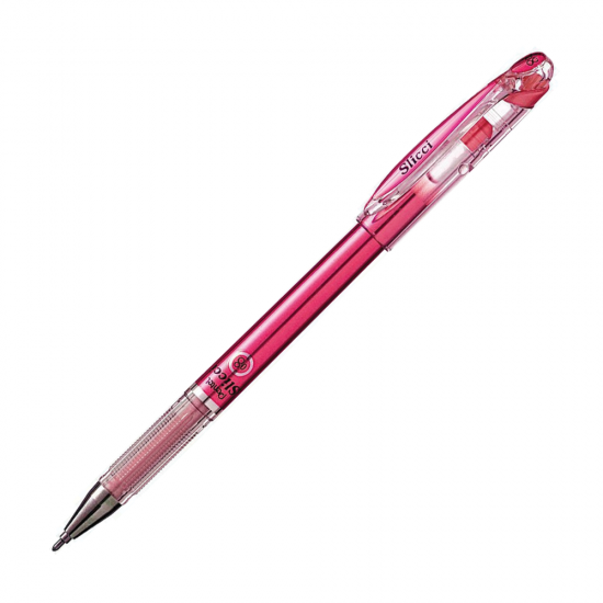 Pentel Slicci Metallic BG208MB στυλό gel 0.8mm κόκκινο