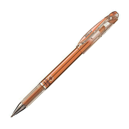 Pentel Slicci Metallic BG208ME στυλό gel 0.8mm μπρονζέ