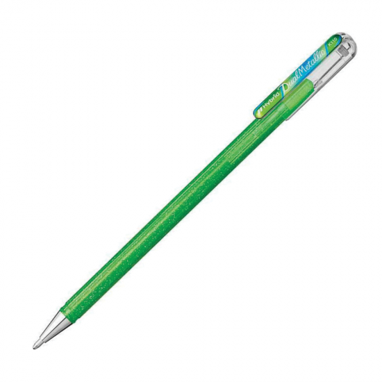 Pentel Dual Metallic K110-DMK στυλό gel 1.0mm πράσινο-μπλε