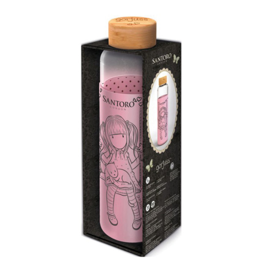 Santoro Gorjuss 00295 μπουκάλι γυάλινο 585ml Ruby