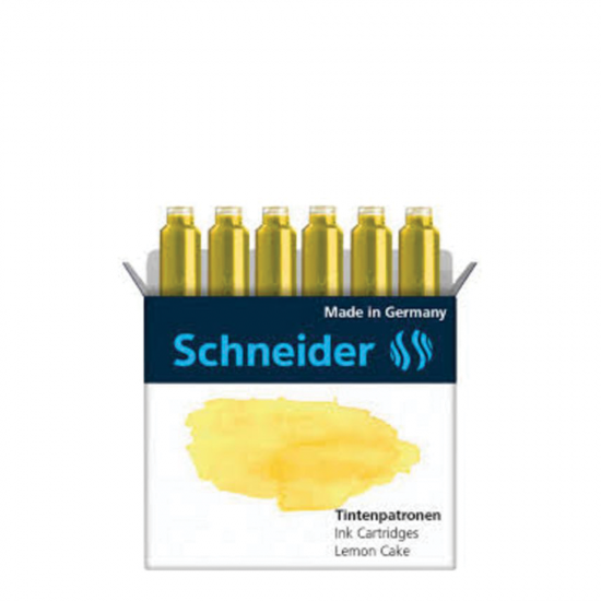 Schneider 166125 αμπούλες πένας 6τμχ Lemon cake