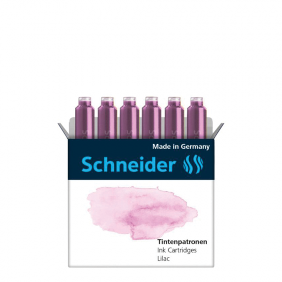 Schneider 166128 αμπούλες πένας 6τμχ Lilac