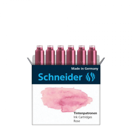 Schneider 166129 αμπούλες πένας 6τμχ Rose