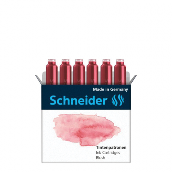 Schneider 166136 αμπούλες πένας 6τμχ Blush