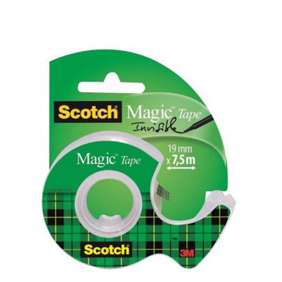 3M Scotch Magic 810 βάση κολλητικής ταινίας γεμάτη 19mm x 7.5m