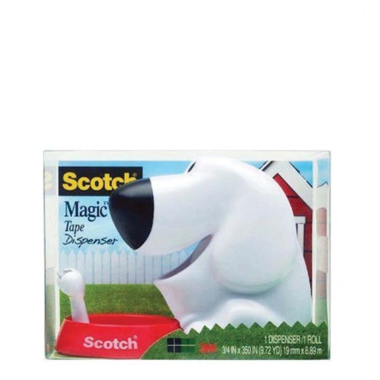 3M Scotch Magic C31 βάση κολλητικής ταινίας γεμάτη 19mm x 9m σκύλος