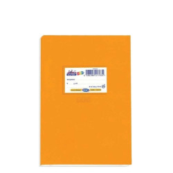 Skag Super Διεθνές τετράδιο ριγέ 17x25cm 50φ neon πορτοκαλί