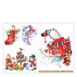 Skag Deco No19/11 ριζόχαρτο decoupage 2 σχεδίων A3 Σπίτι